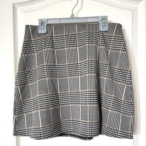 H&M Plaid Miniskirt S